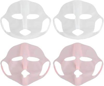 Herbruikbare Siliconen Houder voor Gezichtsmaskers, Bescherming tegen Verdamping, Ideaal voor Hydraterende en Anti-rimpel Maskers