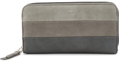 Tom Tailor - TTELLEN Portemonnee met colour blocking - Maat ONESIZE - mixed grey