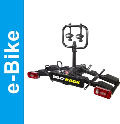 E-Scorpion LITE 2 opvouwbare fietsendrager voor 2 elektrische fietsen