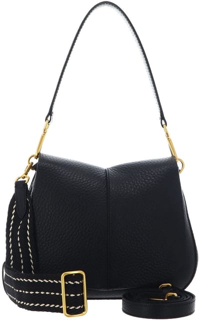 GIANNI CHIARINI schoudertas Helena Round Shoulder Bag Nero zwart