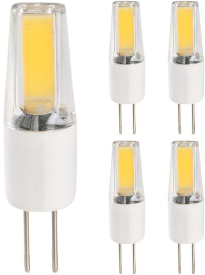 Optonica LED Insteeklamp G4 - 2W (vervangt 15W) - 180lm - 2800K Warm Wit - 12V - Ø10mm - Energiezuinig - 5 stuks
