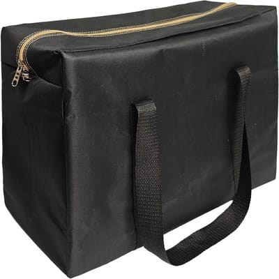 Ruime 35L Opbergzak voor Kleding, Picknickmatten en Accessoires - 50 x 20 x 36 cm, Zwart