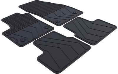 Rubber Automatten geschikt voor Opel Meriva B - Bouwjaar: 2010-2017 - Originele pasvorm - 4-delig