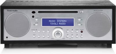 Tivoli Audio - Music System + - Alles-in-een-Hifi-systeem - Zilver/Zwart
