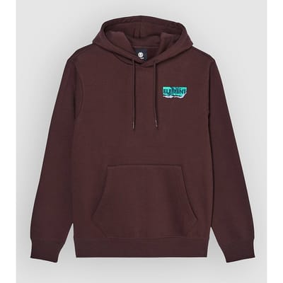 Element Torn Hoodie bruin