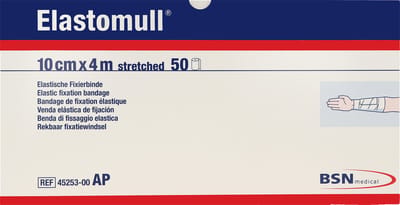BSN - Leukoplast - Elastomull - 10 cm x 4 m - stretched - 50 stuks per doos
