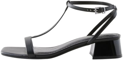 Next - Dames - Forever Comfort® sandalen met bandjes en lage blokhak - Zwart
