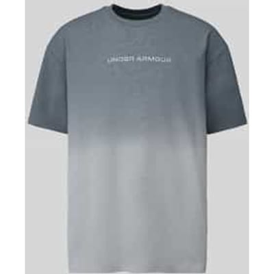 oversized sport-t-shirt van katoenmix model 'UA M HWT GRADIENT'