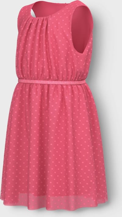 NAME IT NKFVABOS SPENCER NOOS Meisjes Jurk - Camellia Rose - Maat 152