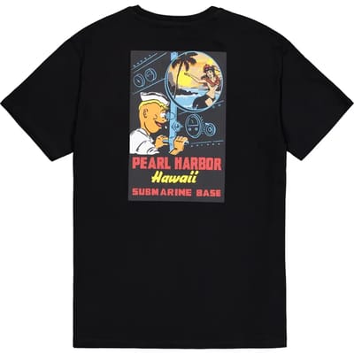T-shirt met print op de rug van Pearl Harbor Alpha Industries
