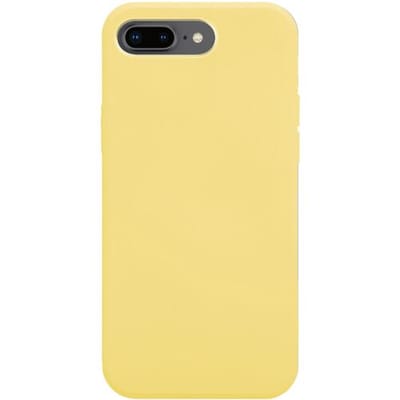 xoxo Wildhearts siliconen hoesje geschikt voor iPhone 7/8 Plus - Geel gekleurd hoesje - Pantone kleur - Backcover - verkrijgbaar in verschillende kleuren - Geel