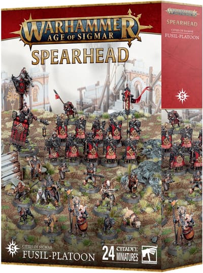 Spearhead: Cities of Sigmar Fusil-Platoon