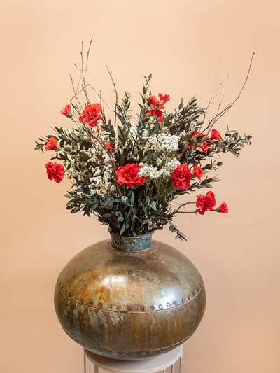Mixed Flowers Boeket Nora - Droogbloemen - Eucalyptus boeket - Kunstbloemen