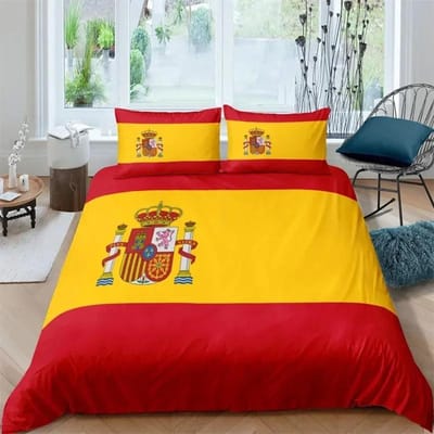 Parure de lit avec housse de couette et drapeau national, King Size, motif drapeau américain créatif, pour adolescents et adultes, housse de couette simple et double en microfibre 70x133cm 2pcs