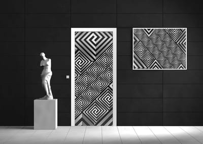 Modern Abstract Pattern Photo Wallcovering
