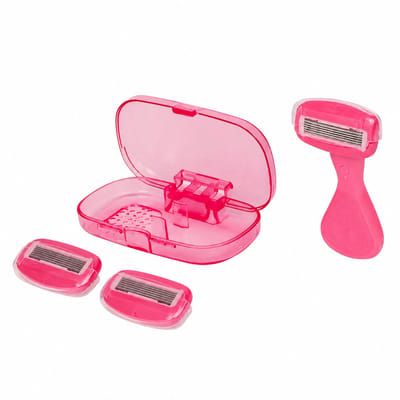 Soft Touch Travel Size Mini Razor 6 Blaadjes reis scheermes