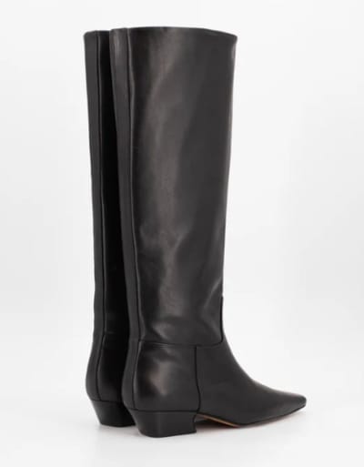 Toral Sasha Laarzen - Leer - Dames - Zwart - Maat 38
