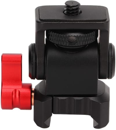 SPHProducts - Universele Houder voor Veldmonitor - 360 Graden Rotatie - Stevig en Duurzaam - 1/4 Inch Schroefdraad - Geschikt voor Camera - Compact fo