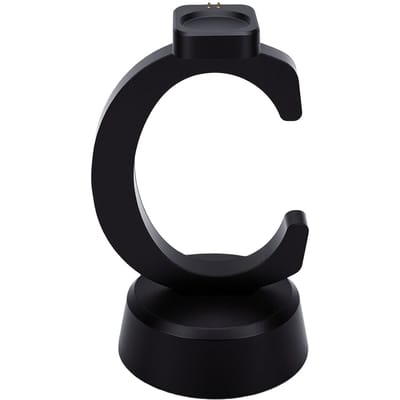 Station de recharge compatible avec Amazfit T Rex 3 T Rex 3 Pro Helio Strap Balance T Rex Ultra 2 Montre intelligente Support de chargeur magnétique black