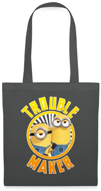 Minions Twee Minions Trouble Maker Tas Van Stof Schoudertas