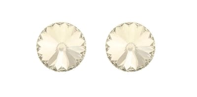 Behave Dames oorbel steker zilver-kleur 0,8 cm