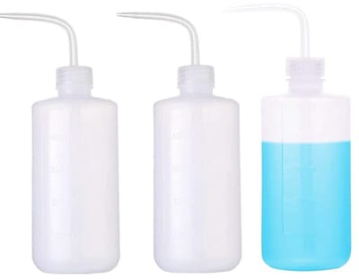 Dailygoods- Gieter 500 ml - Kunststof - Zachte Fles - Irrigatiefles - Druppelvrij - Duurzaam en Robuust - Waterfles