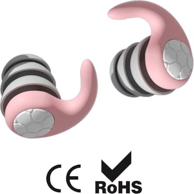Slaapdoppen - Oordopjes slapen 40dB - reductie - Oordoppen tegen snurken & geluidsoverlast - Sleep Plugs - Siliconen oordoppen met hoge demping