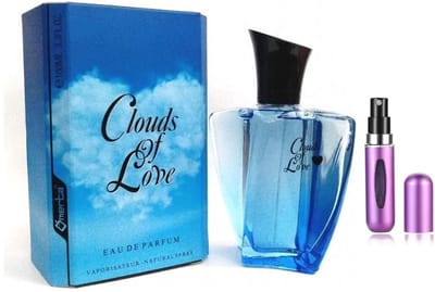 Omerta - Clouds of Love Woman - Eau de Parfum - 100 ml inclusief hervulbare tasverstuiver (willekeurige kleur)