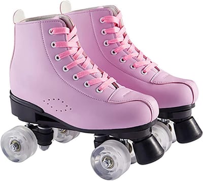 Rolschaatsen Dubbele Rij - Vierwielers Beginners - Recreatief Skaten - Klassiek Dubbelrijig Ontwerp - Maat 39 - Normaal