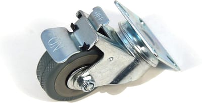 Meubelwiel met rem - Zwenkwiel bokwiel - Meubels verplaatsen - Gelegeerd staal constructie - 50mm diameter