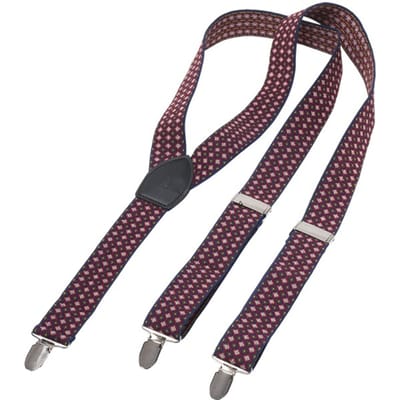 Babista herren Bretels - 130 - rood - Plus Size