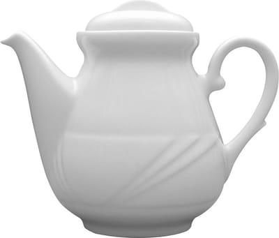 Lubiana Arcadia Hotelporselein koffiekan met deksel 1 l