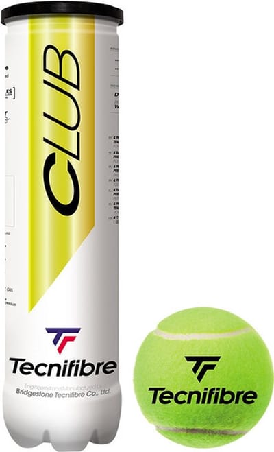 Tecnifibre Club 36x4st. (12 Dozijn) - Tennisballen - Multi