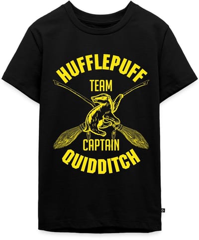 Harry Potter Hufflepuff Team Captain Quidditch Premium T-Shirt Tiener