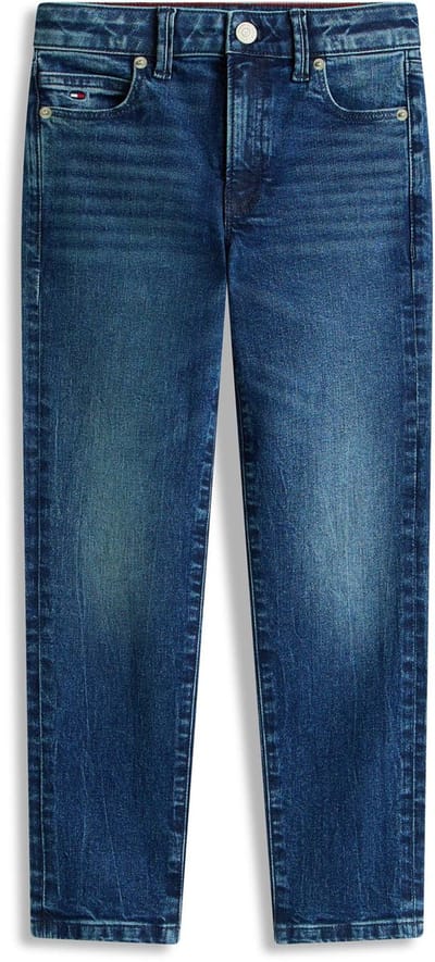Tommy Hilfiger Straight Donker Jeans - Fashion Wear - Kinderen