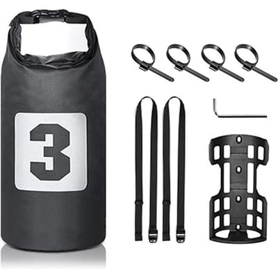3L 7L Fiets Voorvorktas Waterdichte Roltop Dry Bag Fiets Voorvorktas Fietspack Fietstas 3L x 1 gray
