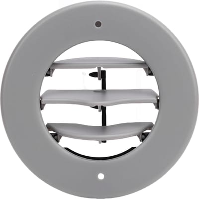 Grille de sortie de ventilation AC de toit de voiture 84667460 84153345 Gris cendré clair Sortie de ventilation AC de toit de voiture white