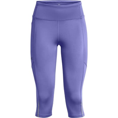 Under Armour Dames Launch Capri (Paars)