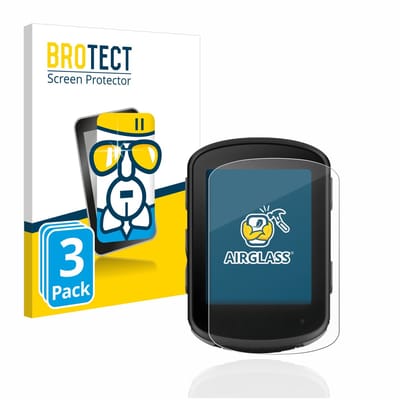 Screenprotector 3 Stuks voor Garmin Edge 540 / Edge 840 Beschermglas transparant