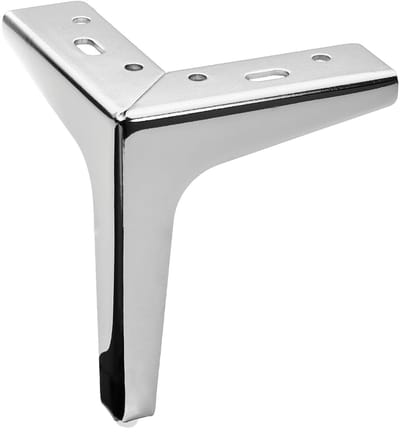 Meubelpoot VICTOR Hoogte 150 mm gepolijst chroom plint voet Meubelpoot kabinet voet sofa van SOTECH