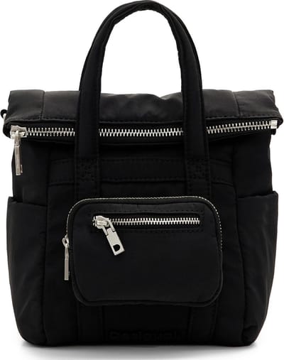 Desigual Vrije tijd rugzak Schoudertas Modular Voyager Across Body Bag Black Zwart