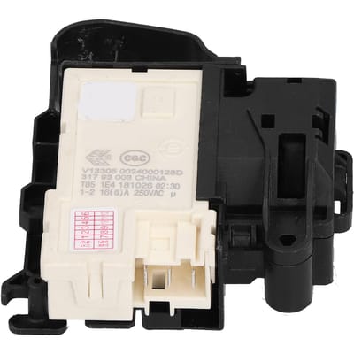 Elektrische Deurvergrendelingseenheid 00128D 250V Geschikt voor Sanyo DGF6031W DGF60311BCG Trommelwasmachine black