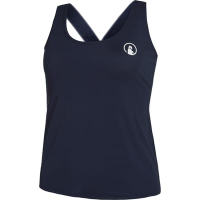 Quiet Please Serve & Volley 2.0 Tanktop Dames-Donkerblauw