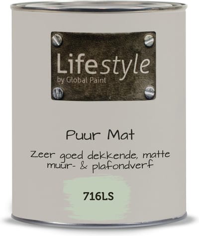 Lifestyle Moods Puur mat | 716LS | 1 liter | Goed dekkende muurverf
