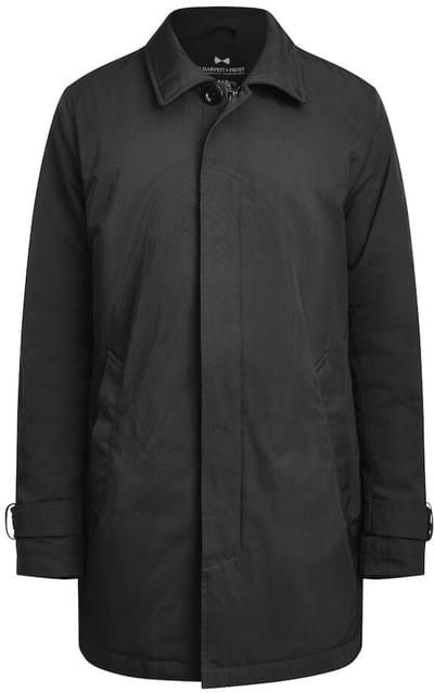 J.Harvest & Frost The Car CoatJas Heren 2990301 - Zwart - S