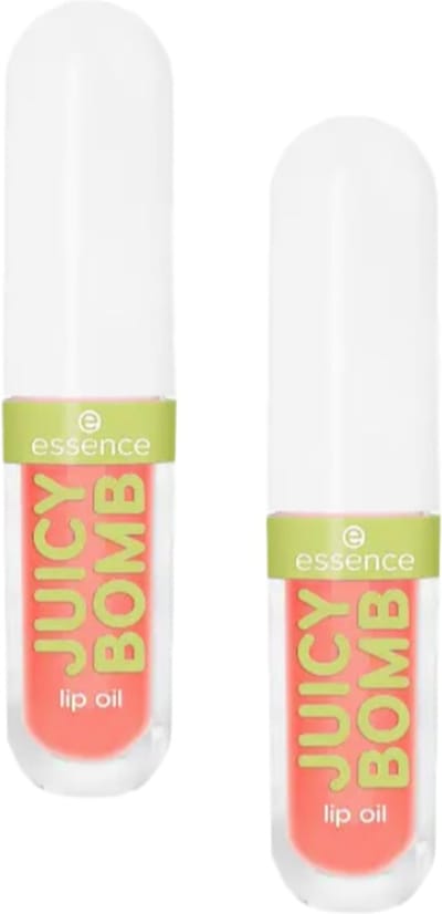 Essence Juicy Glow Juicy Bomb lip oil 03 Mandarin Miracle | 2-pack