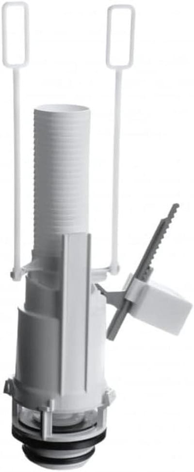Spoelmechanisme Toilet - Reservoir Onderdeel - Sanitair Reparatie - Metaal Constructie - 1/2 Inch - Zilverkleurig