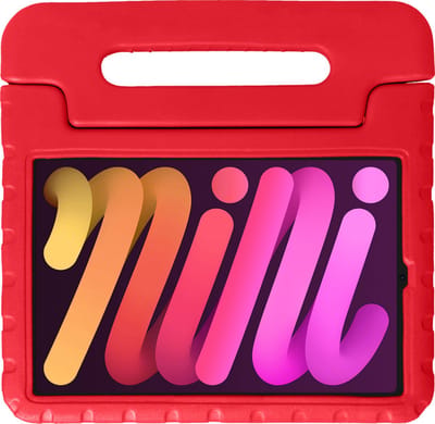 Hoesje - Geschikt voor Apple iPad Mini 6 (2021) - 8.3 inch - 6e Generatie - Kinderhoes Shockproof Bumper - Kidsproof Case - Tablet Hoes - Kinder Hoes Cover - Rood