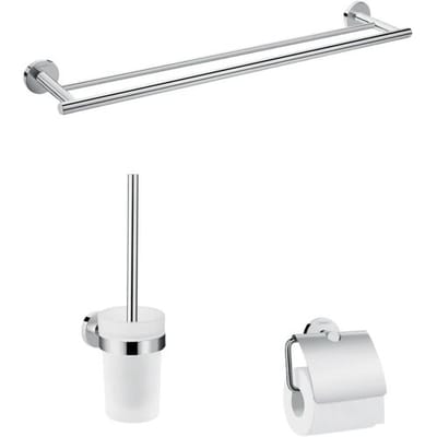 Hansgrohe Logis Universal Bathroom Accessory Set 3-piece 41727000