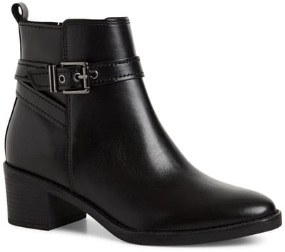 Marco Tozzi Dames Enkellaarsje 2-25330-45 001 F-breedte Maat: 36 EU
